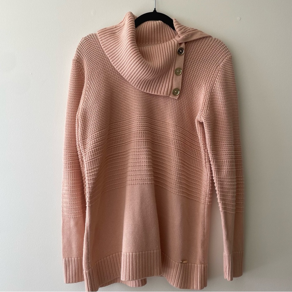 Calvin Klein Women’s Peach Sweater Size L